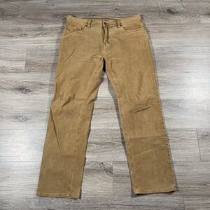 Prana Men's Pants Sustainer Slim‎ Fit Corduroy Neutral Outdoor 38x32 Brown